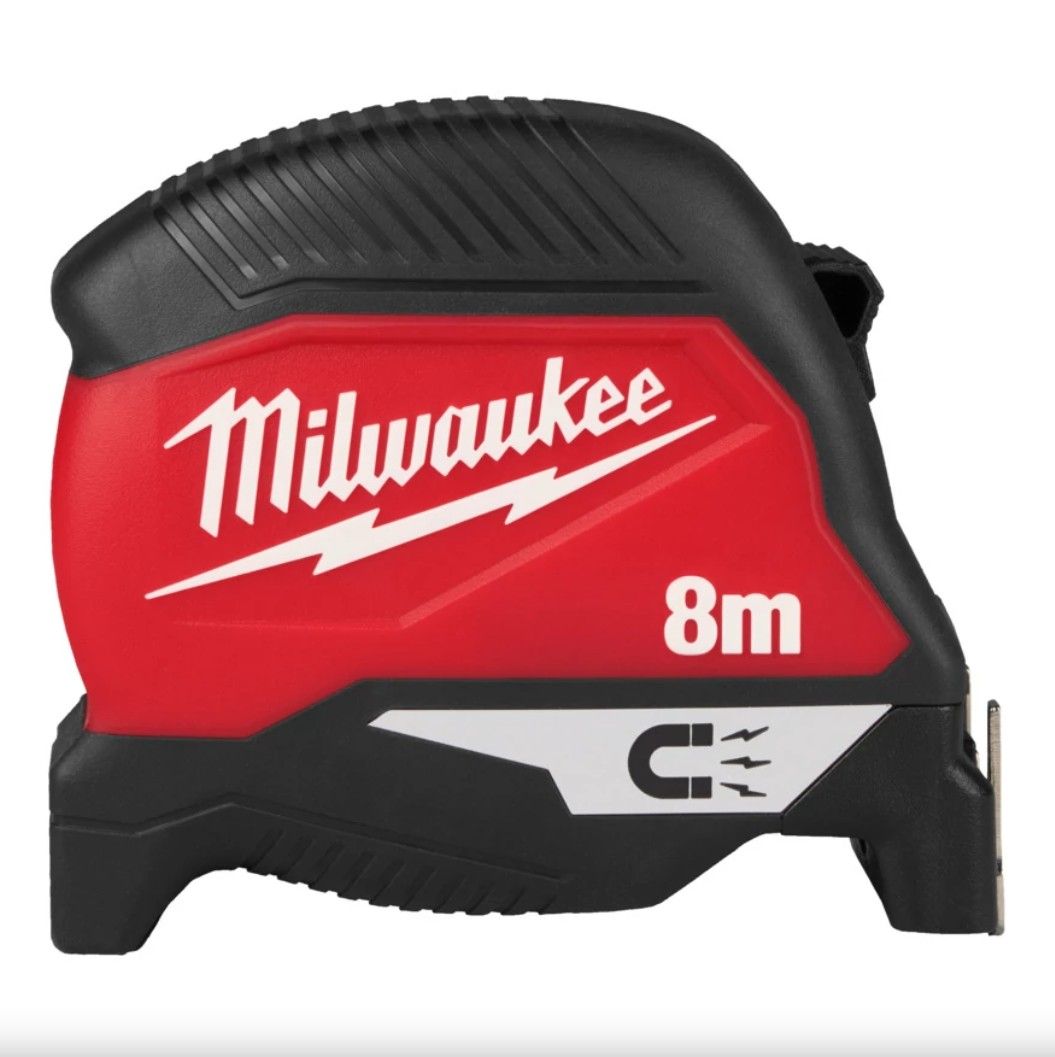 Рулетка магнитная MAGNETIC MILWAUKEE (Gen4), 8м (30мм) (4932498770)