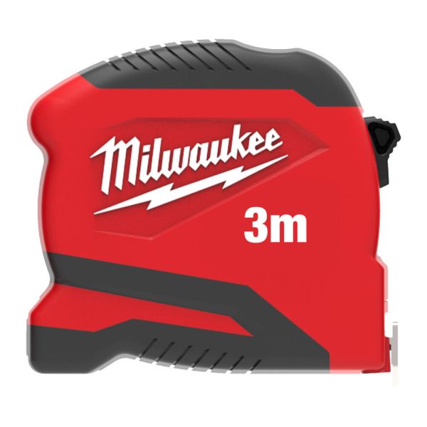 Рулетка Pro Compact MILWAUKEE (Gen 2), 3м, (19мм) (4932498776)