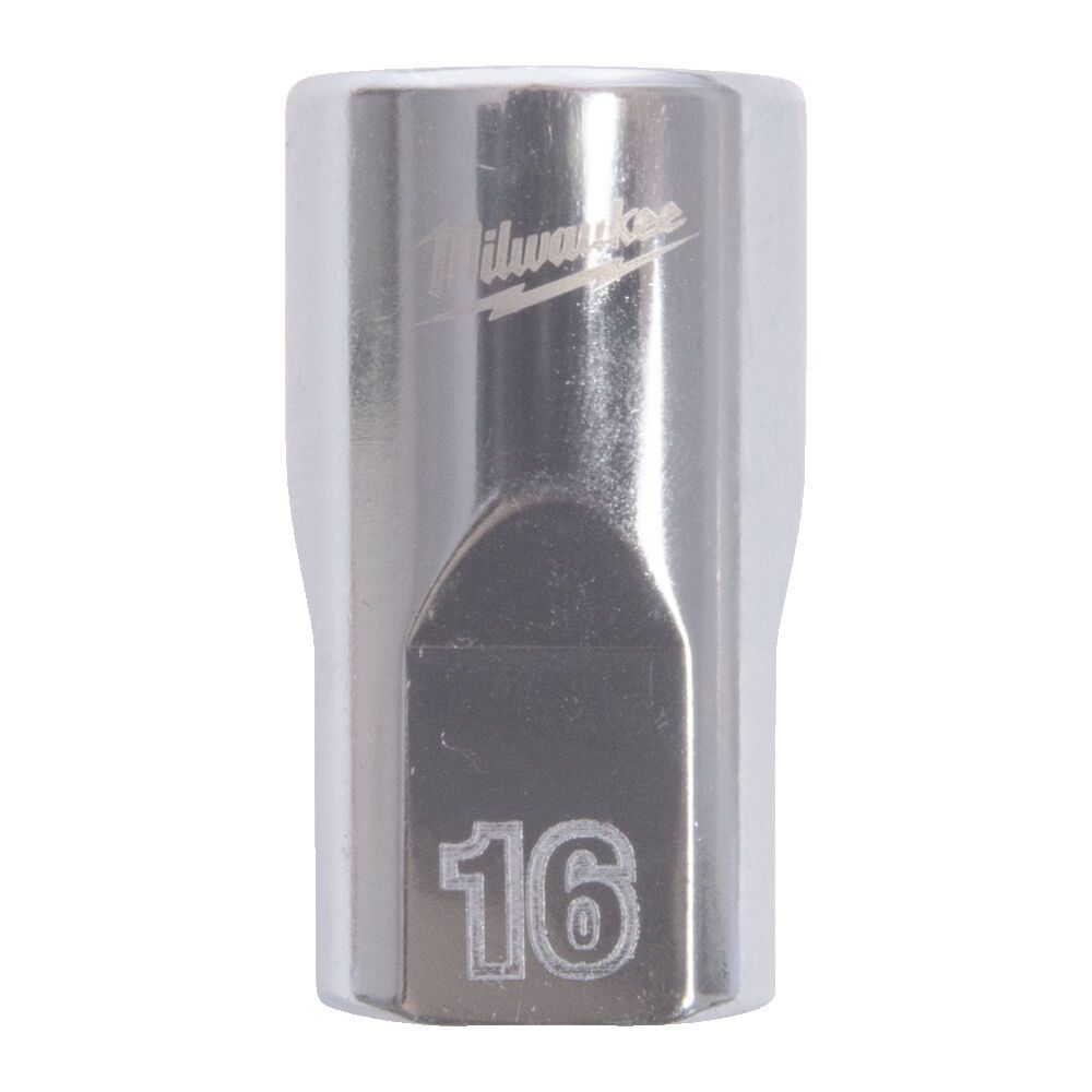 Головка торцева хромована 1/2'' MILWAUKEE, (зірочка 12 гранн.), 16мм (4932498826)