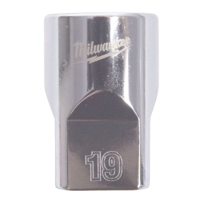 Головка торцева хромована 1/2'' MILWAUKEE, (зірочка 12 гранн.), 19мм (4932498829)