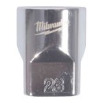 Головка торцева хромована 1/2'' MILWAUKEE, (зірочка 12 гранн.), 23мм (4932498833)