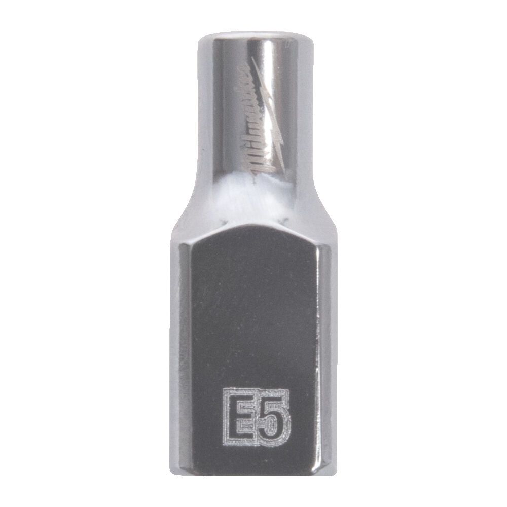 Головка торцева хромована TORX Е-стандарт 1/4'' MILWAUKEE, E5 (4932498847)