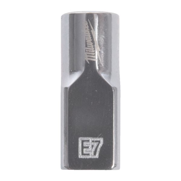 Головка торцева хромована TORX Е-стандарт 1/4'' MILWAUKEE, E7 (4932498849)