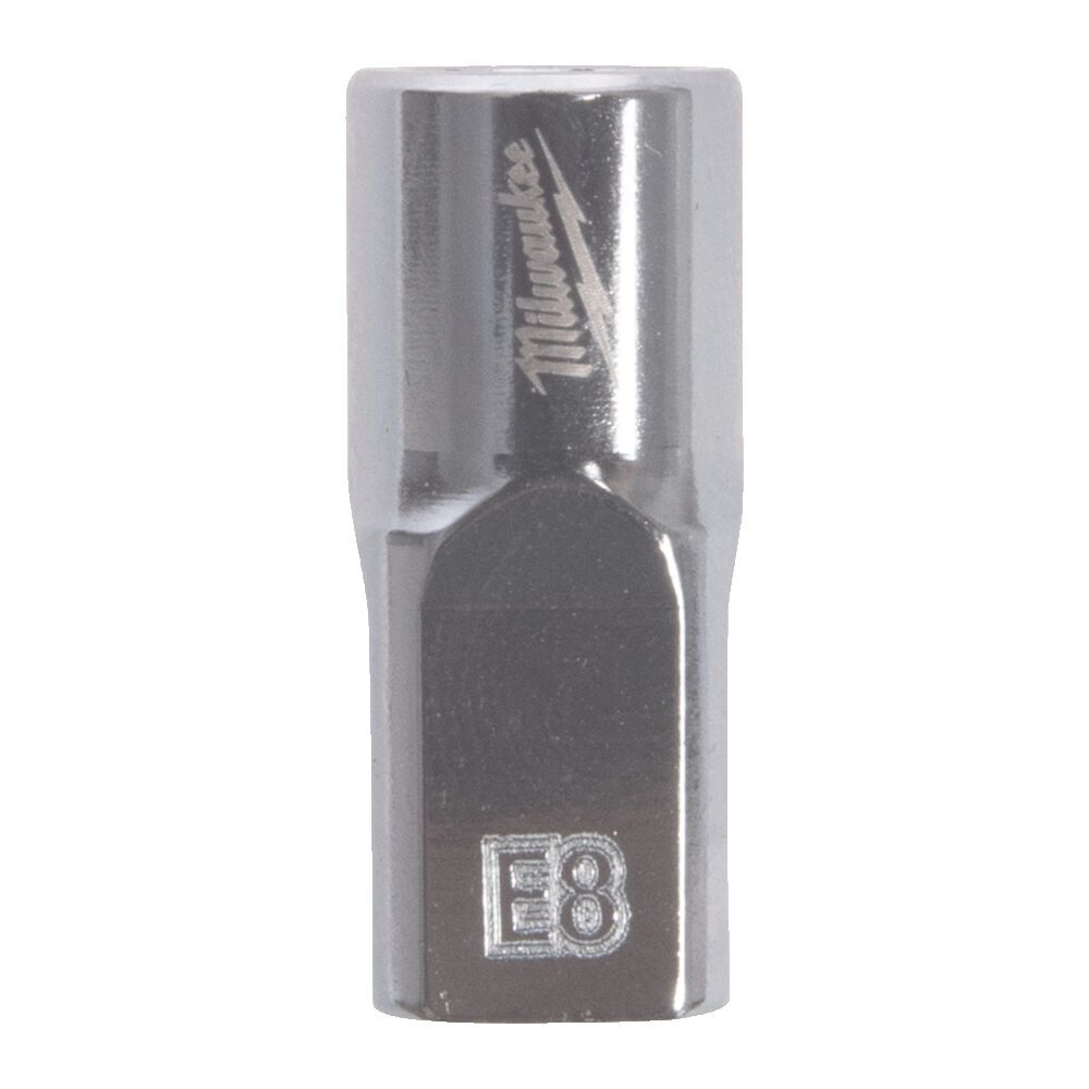 Головка торцева хромована TORX Е-стандарт 1/4'' MILWAUKEE, E8 (4932498850)