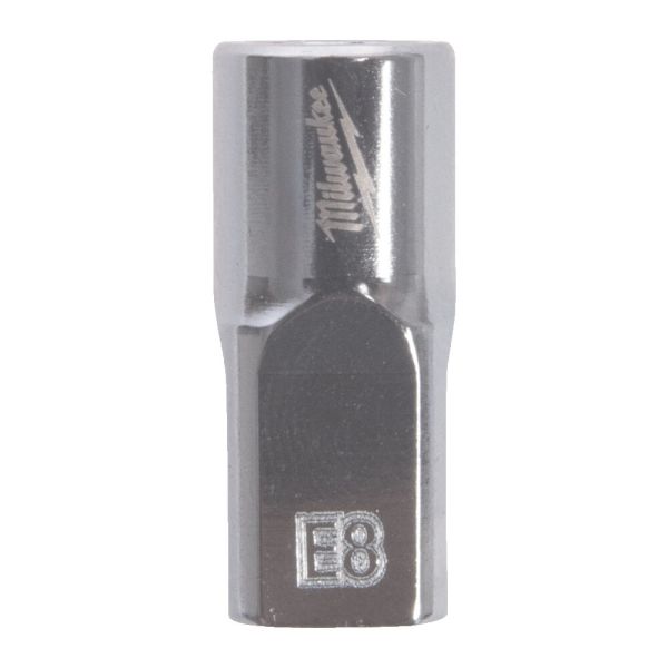 Головка торцева хромована TORX Е-стандарт 1/4'' MILWAUKEE, E8 (4932498850)