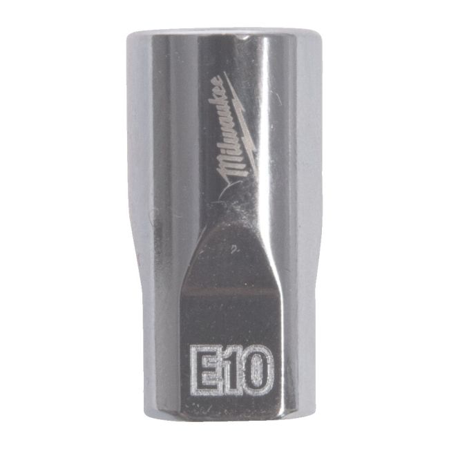 Головка торцевая хромована TORX Е-стандарт 1/4'' MILWAUKEE, E10 (4932498851)