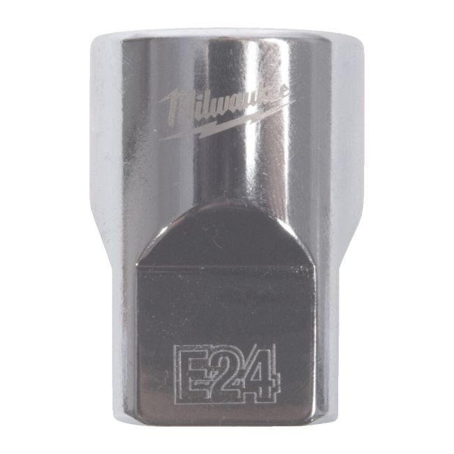 Головка торцева хромована TORX Е-стандарт1/2'' MILWAUKEE, E24 (4932498858)
