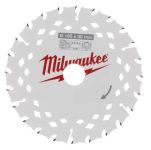 Диск пиляльний по дереву PFTE MILWAUKEE, діаметр 190х30х1,8мм, 24 зуб. (4932498976)