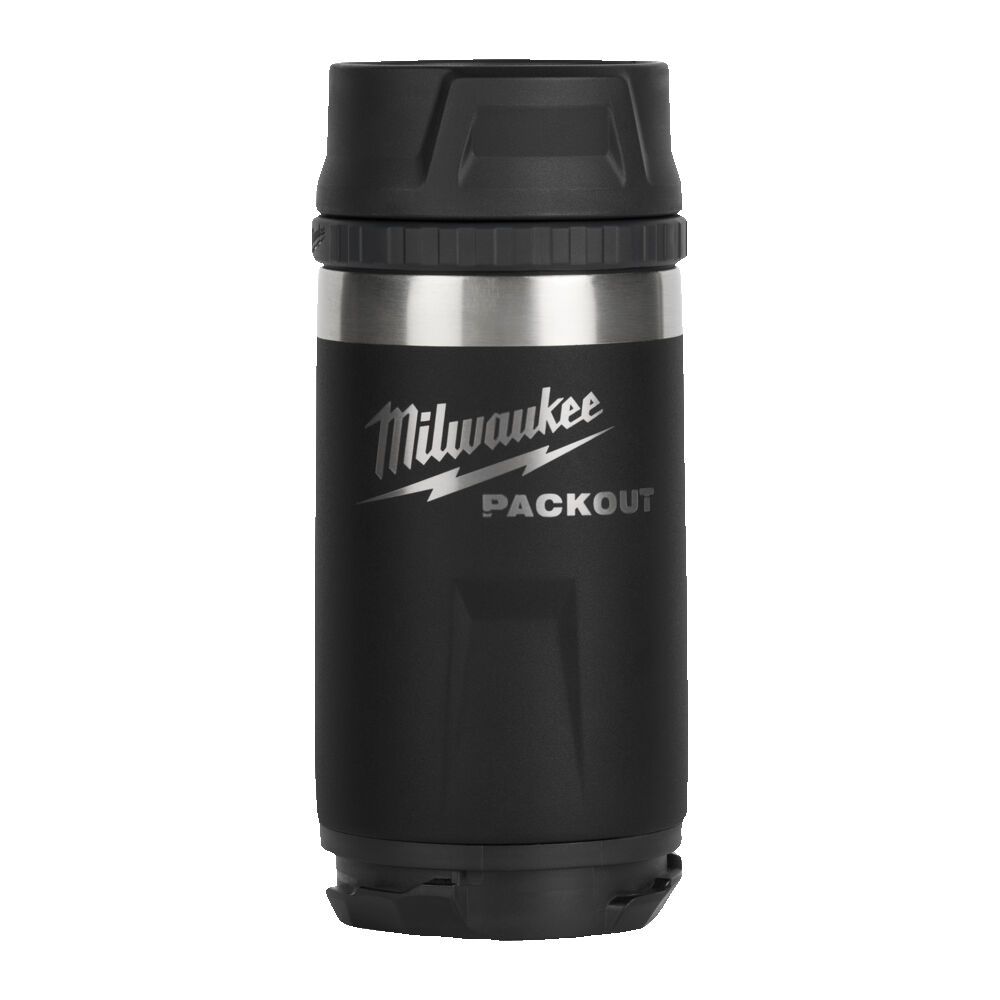 Термокухоль PACKOUT 355 мл чорний MILWAUKEE (4932498978)