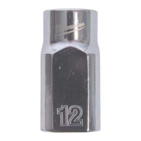 Головка торцева хромована 1/2'' MILWAUKEE, (зірочка 12 гранн.), 12мм (4932499115)