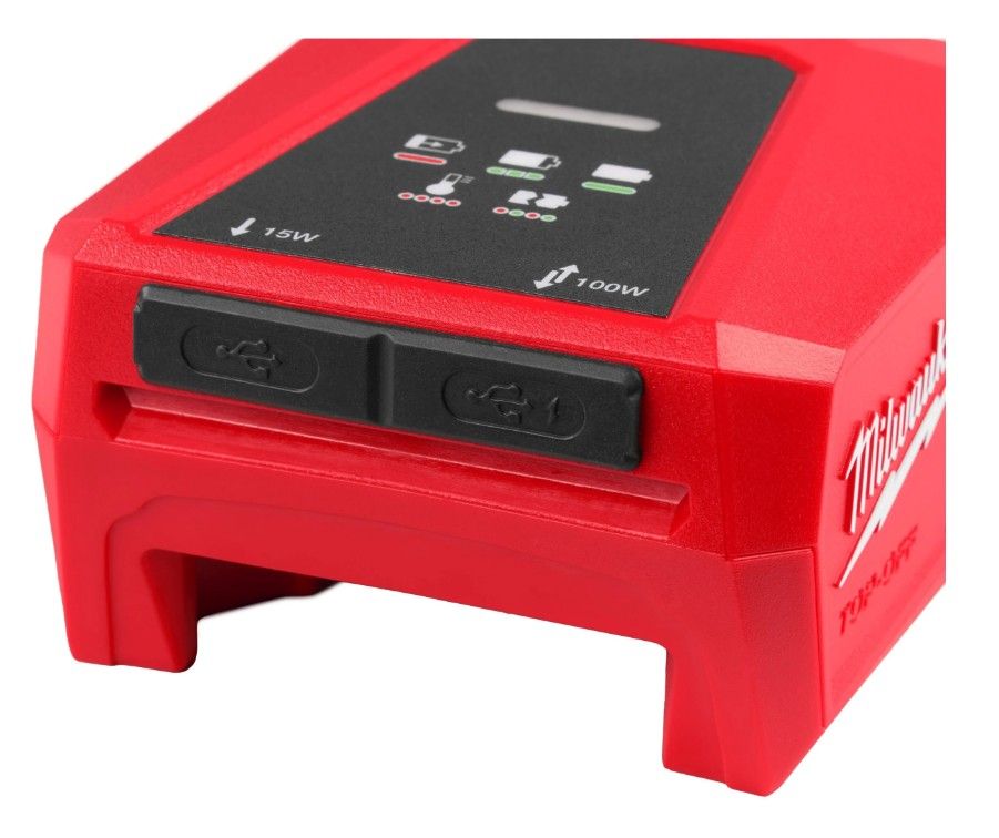 Зарядний пристрій / пауербанк MILWAUKEE M18TC-0 (4932499165)
