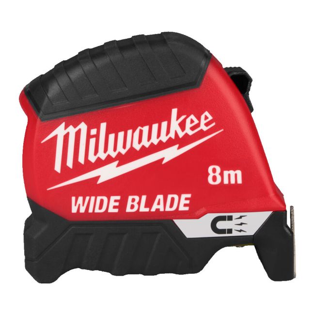 Рулетка магнитная WIDE BLADE MAGNETIC MILWAUKEE (Gen2), 8м (35мм) (4932499209)