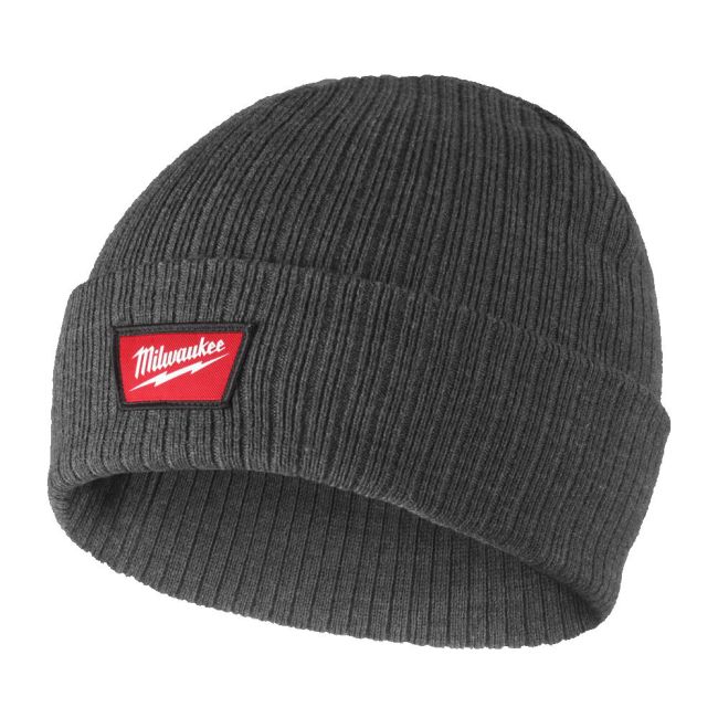 Шапка з манжетою BNC DGR MILWAUKEE, темно-сіра (ONE-SIZE) (4932499383)