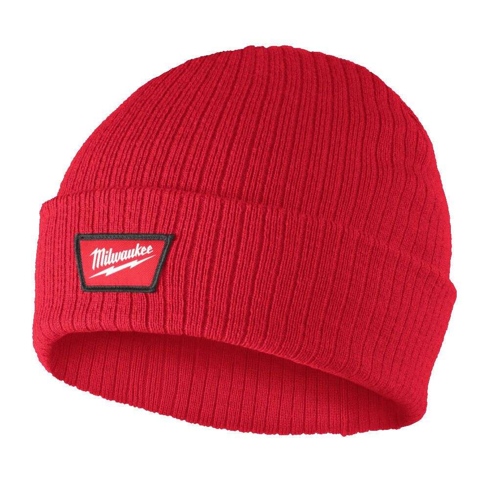 Шапка з манжетою BNC RD MILWAUKEE, червона (ONE-SIZE) (4932499385)
