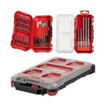 Набір біт SHOCKWAVE та бурів SDS-PLUS MX4 MILWAUKEE у органайзері PACKOUT (4932498297/ 4932492004/ 4932471065) (4932499761)