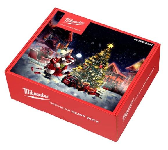 Набір ручного інструменту MILWAUKEE Christmas Promo 2025 (відкривачка TOOLGUARD (4932500164), компактний ніж Fastback (493247135 (4932500297)