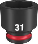 Головка ShW 1/2'' STD MILWAUKEE, 31мм (4932500298)