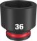 Головка ShW 1/2'' STD MILWAUKEE, 36мм (4932500302)