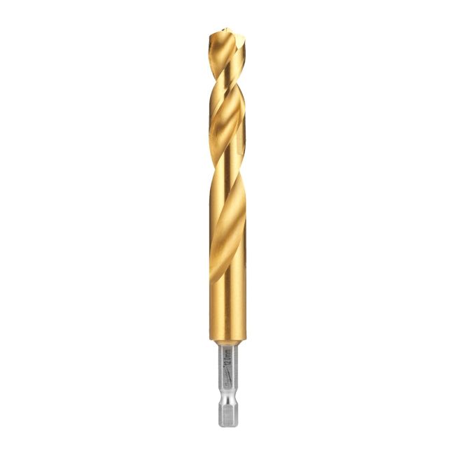 Свердло по металу RedHEX SHOCKWAVE HSS-TiN MILWAUKEE, діаметр 12,0х127х82мм, (5шт), плпстикова коробка (4932500417)