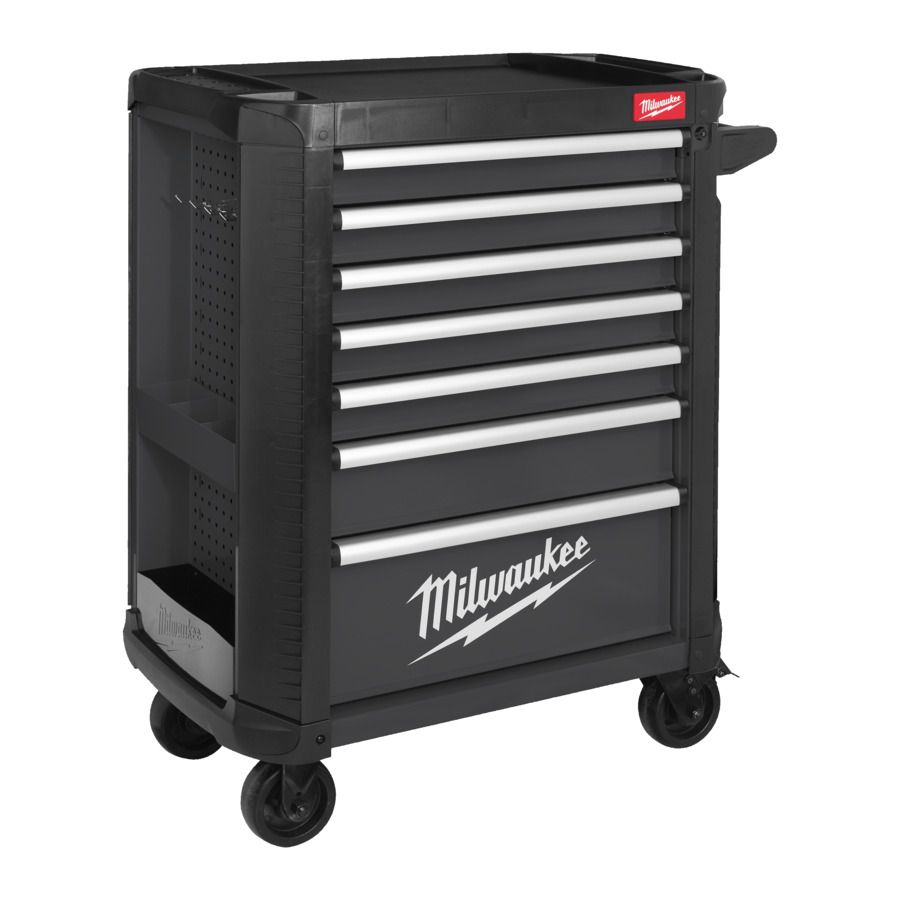 Візок інструментальний MILWAUKEE SRC30/7-2, 30' дюйма/78см, 7 полок (4932500742)