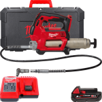 Змащувальний пістолет акумуляторний MILWAUKEE HEAVY DUTY M18 GG-201C (акум 2Аг, акум 4Аг, зарядн пристрій, кейс) (4933440490)