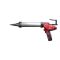 Пістолет для герметиків акумуляторний MILWAUKEE, M12 PCG/400A-201B, 400мл (зарядний пристрій, 1 акумулятор М12 В2 2Ач, алюмінієв (4933441665)