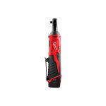 Гайкокрут кутовий акумуляторний 1/4" MILWAUKEE, M12 IR-201B, 40Нм (+ заряд.пристрій, 1 акум.Х 2Аг, сумка для інструментів) (4933441725)
