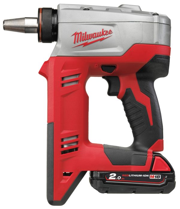 Інструмент розширювальний акумуляторний UPONOR Q&E MILWAUKEE, HD18 PXP-H10202C (зарядний пристрій М12-18 С, 2 акумулятори М18 В2 (4933441774)