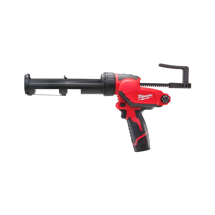 Пістолет для герметиків акумуляторний MILWAUKEE, M12 PCG/310C-0, 310мл (каркас, пластиковий картридж, картонне пакування) (4933441783)