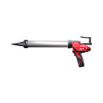 Пістолет для герметиків акумуляторний MILWAUKEE, M12 PCG/600A-0, 600мл (каркас, алюмінієва труба 600мл, картонне пакування) (4933441786)