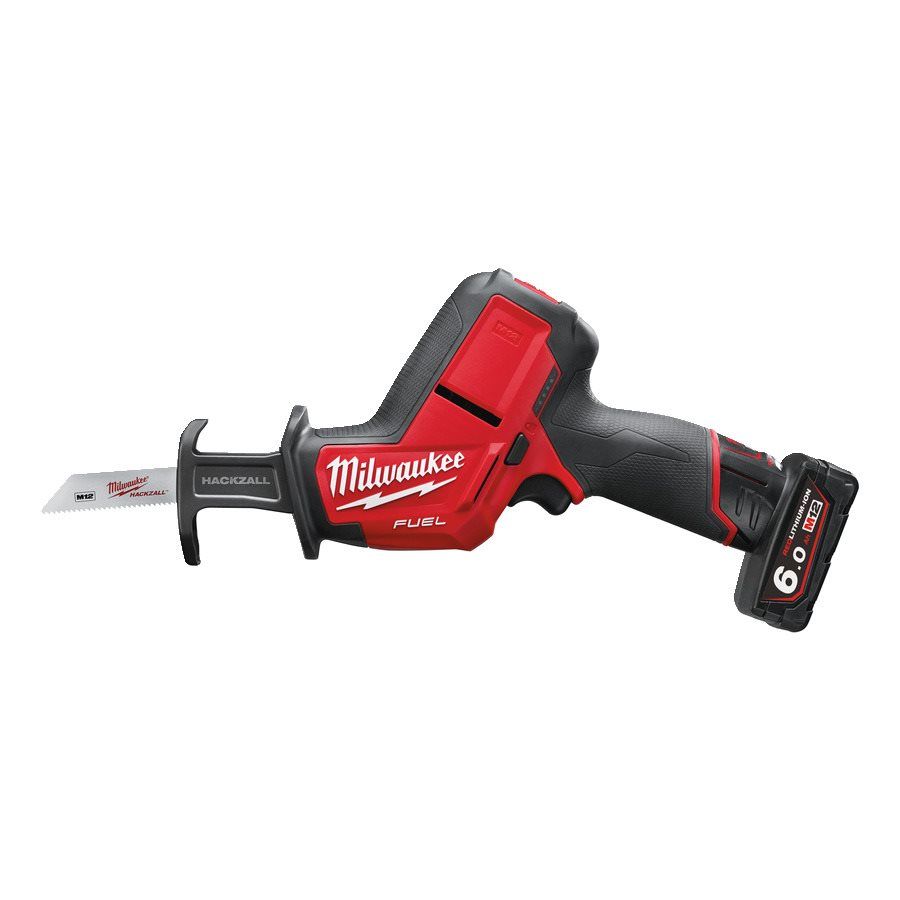 Пила шабельна акумуляторна MILWAUKEE, M12 CHZ-0 (каркас, каркас, картонне пакування) (4933446960)
