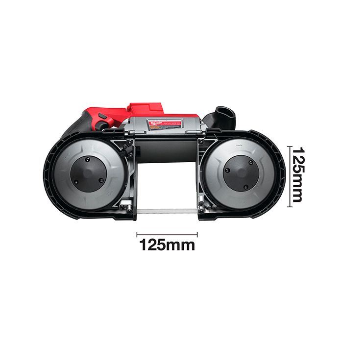 Аккумуляторная ленточная пила Milwaukee M18 CBS125-0 без АКБ и ЗУ (4933447150)
