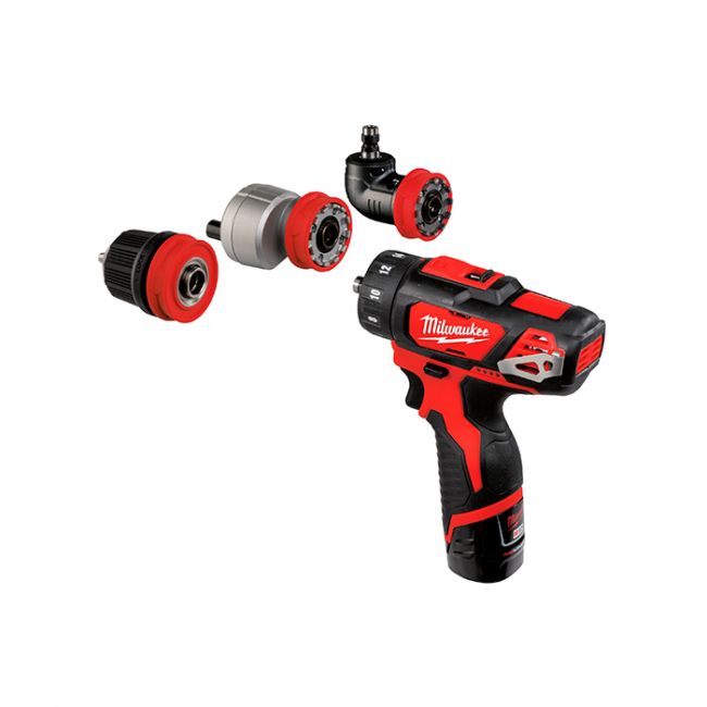 Дрель-шуруповерт аккумуляторная Milwaukee M12 BDDX-202C (4933447830)