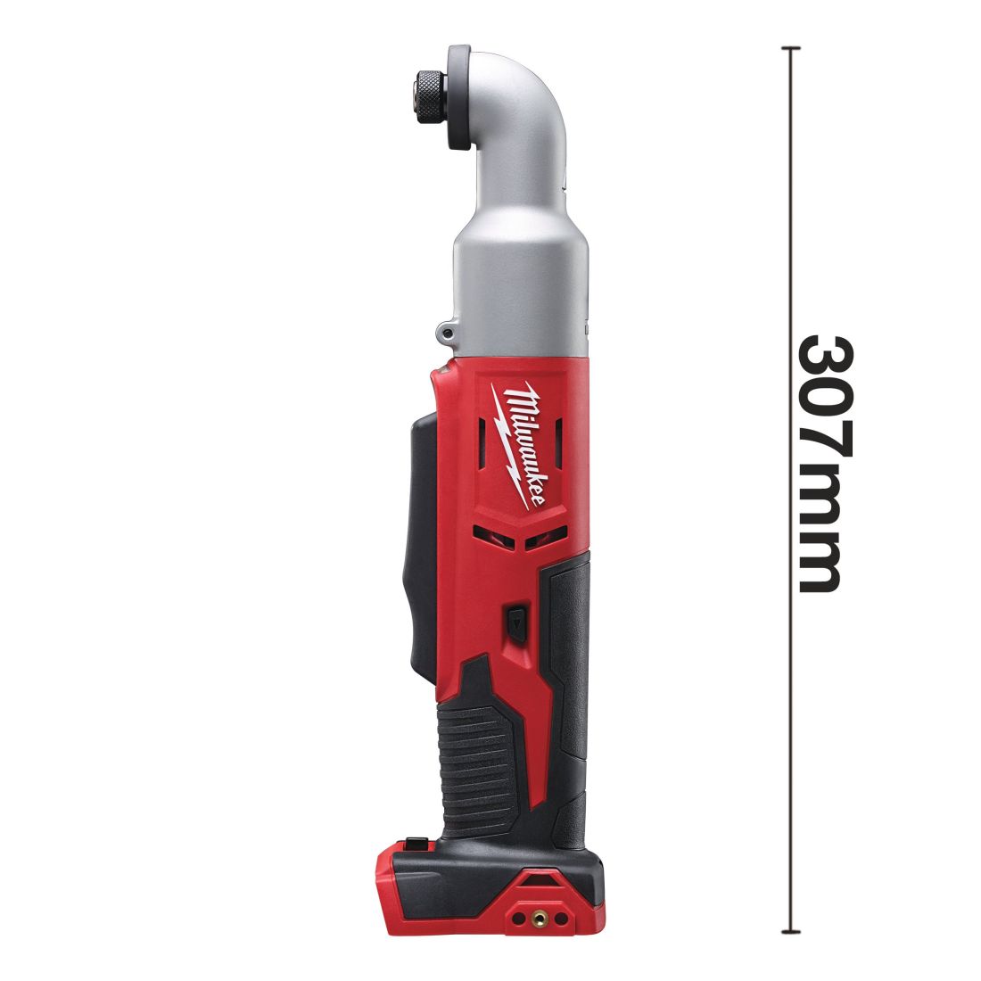 Шуруповерт кутовий акумуляторний 1/4" HEX  MILWAUKEE, M18 BRAID-0, 81Нм (каркас, картонне пакування) (4933447891)