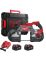 Пила стрічкова акумуляторна MILWAUKEE, M18 CBS125-502C (зарядний пристрій М12-18 FC, 2 акумулятори М18 В5 5Аг, кейс) (4933448195)