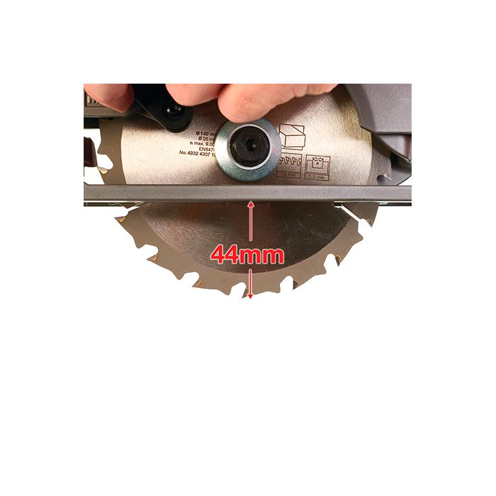 Пила ручная дисковая аккумуляторная Milwaukee M12 CCS44-0 140 мм без АКБ и ЗУ (4933448225)