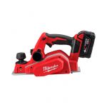 Рубанок акумуляторний MILWAUKEE, M18 BP-0, 82мм (+пилозбірник, кутова та бокова напрямна) (4933451113)