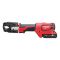 Обтискач гідравлійчний акумуляторний для кабелів MILWAUKEE, M18 HCCT-201C, 53кН (зарядний.пристрій M12-18 FC, 1 акумумулятор М18 (4933451194)