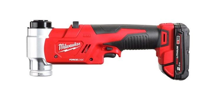 Пробійник гідравлічний для отворів акумуляторний FORCE LOGIC MILWAUKEE M18 HKP-201CA (зарядний пристрій М12-18 С, 1 акумулятор М (4933451204)