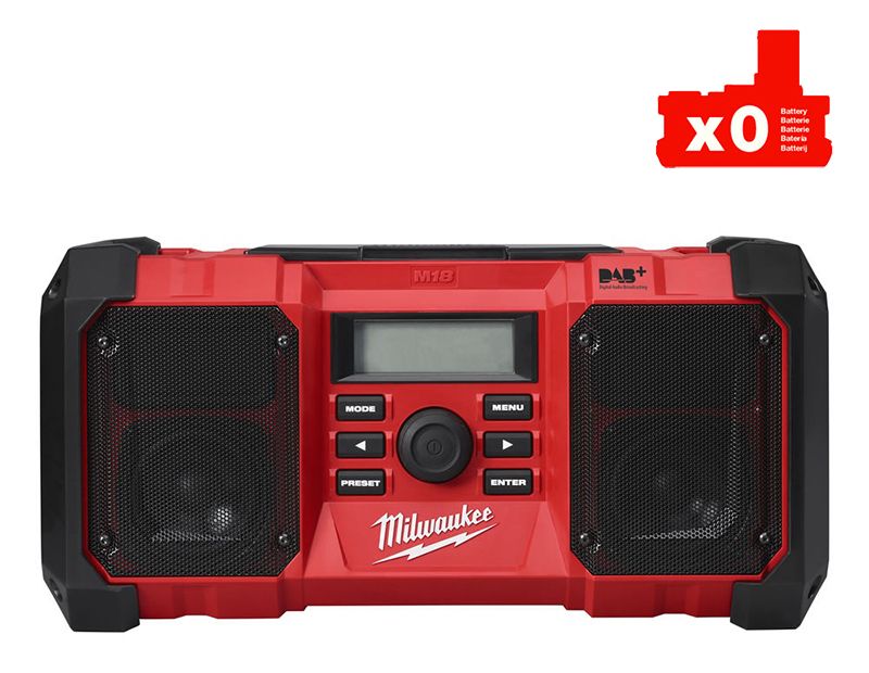 Радіо DAB+ MILWAUKEE M18 JSR DAB+-0 4933451251 (4933451251)