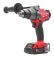 Дриль-шуруповерт акумуляторна безщіткова MILWAUKEE, M18 FDD-202, 135Нм (зарядний пристрій M12-18 C, 2 акумулятора M18В B2 2Аг, к (4933451358)