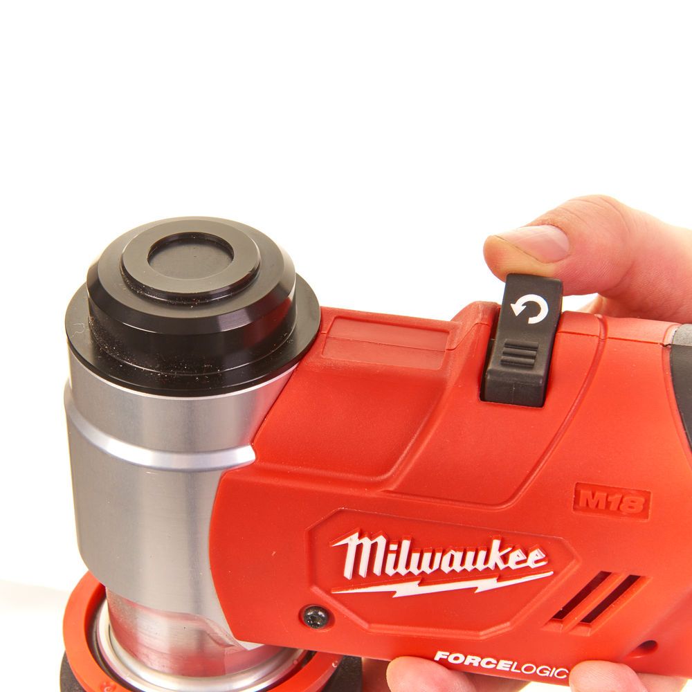 Пробійник гідравлічний для отворів акумуляторний FORCE LOGIC MILWAUKEE M18 HKP-0C (каркас, кейс) (4933451369)