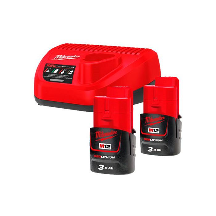 Энергокомплект Milwaukee M12 NRG-302 (4933451902)
