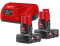 Енергокомплект Li-Ion MILWAUKEE, M12 NRG-602 (зарядний пристрій, 2 акумулятори В6 6Аг, картонне пакування) (4933451903)