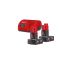 Енергокомплект Li-Ion MILWAUKEE, M12 NRG-602 (зарядний пристрій, 2 акумулятори В6 6Аг, картонне пакування) (4933451903)