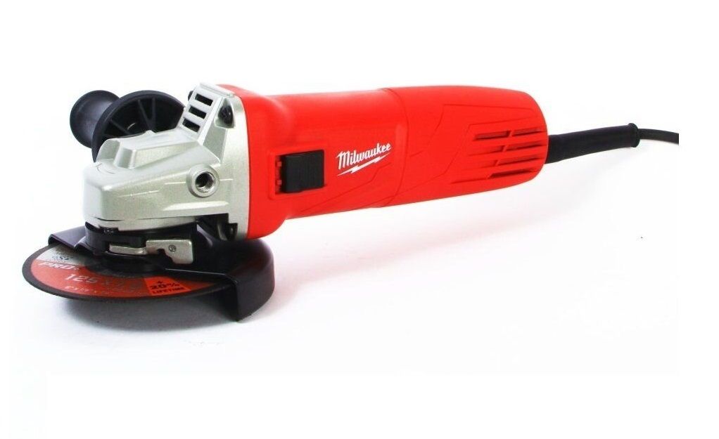 Шліфмашина кутова MILWAUKEE 125 мм AG1000-125EKX 4933459105 (+Кабель живлення 2,5 м, захисний кожух, (4933459105)