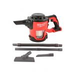Пилосос акумуляторний компактний MILWAUKEE, M18 CV-0 для сухого прибирання (4933459204)