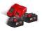 Енергокомплект MILWAUKEE M18 NRG-502 (зарядний пристрій M12-18C, 2 акумулятори М18 В5 5Аг, картонне пакування) (4933459218)