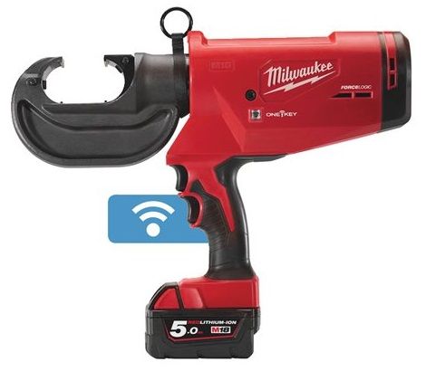 Обтискач гідравлічний акумуляторний для кабелів MILWAUKEE, M18 HCCT109/42-522C (зарядний пристрій М12-18 FС, 1 акумулятор М18 В2 (4933459273)