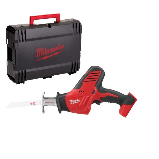 Пила шабельна акумуляторна MILWAUKEE, C18 HZ-0X (каркас, полотно, HDкейс) (4933459575)